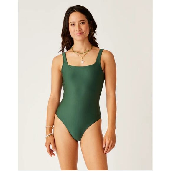 Carve Designs Skye Compression One Piece Sz XXS Color: Cilantro - Picture 1 of 6